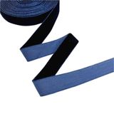 Polyester Kadife Kurdeleler(Navy Blue,15mm x 5yards) | Hediye Paketleme El Sanatları Çiçek Dekorasyonu için Çok Renkli Çoklu Boyutlar: