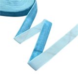 Polyester Kadife Kurdeleler(Sky Blue,38mm x 2yards) | Hediye Paketleme El Sanatları Çiçek Dekorasyonu için Çok Renkli Çoklu Boyutlar: