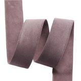 Polyester Kadife Kurdele(Purple Gray,38mm) | Çok Renkli 25mm/38mm 5 Yards: Hediye Paketleme için, Çelenk Yayları