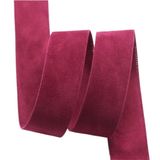 Polyester Kadife Kurdele(Rose Red,25mm) | Craft Hediye Dekorasyonu İçin Çok Renkli 25mm / 38mm