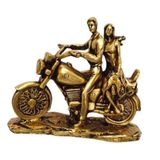 Polyester Motorda Sevgililer Biblo 26 cm
