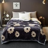 Polyester Vizon Kadife Polar Battaniye(Color04,180x220cm) | Çok Renkli Çoklu Boyutlar Kış Yatak Dekoru