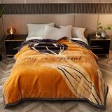 Polyester Vizon Kadife Polar Battaniye(Color12,180x220cm) | Çok Renkli Çoklu Boyutlar Kış Yatak Dekoru