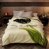 Polyester Vizon Kadife Polar Battaniye(Color13,150x200cm) | Çok Renkli Çoklu Boyutlar Kış Yatak Dekoru