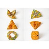 Polyfez Origami Stres Küpü |çocuk Zeka Geliştirici & Eğitici Küp Oyuncak