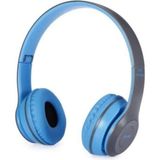 Polygold Katlanabilir Bluetooth Kablosuz Oyuncu Kulaklığı P47 Mavi Aa76