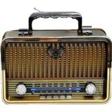 Polygold PG-4401 Nostaljik Radyo - Açık Kahverengi
