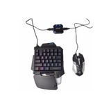 Polygold Teknomarketim Pubg Oyun Kolu Klavye Mouse Seti Telefon Tutucu 3 In 1
