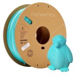Polymaker Mat PLA Filament 1.75 mm Camgöbeği, 1 kg Karton Makara PLA Filament 1.75 - PolyTerra PLA 3D Yazıcı Filament, 3D Filament Kullanan Çoğu 3D Yazıcı ile Baskı