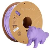 Polymaker Mat PLA Filament 1.75 mm Mor, 1 kg Karton Makara PLA Filament 1.75 - PolyTerra PLA 3D Yazıcı Filament, 3D Filament Kullanan Çoğu 3D Yazıcı ile Baskı