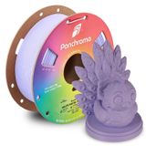 Polymaker Panchroma Mat PLA Filament 1,75 mm, Yüksek Hızlı Pastel Cezayir Menekşesi PLA 1kg (2,2 lbs), Eskiden Polyterra Tıkanmayan 3D Yazıcı Filamenti, Doğruluk +/- 0,02 mm, FDM Yazıcılara Uyar