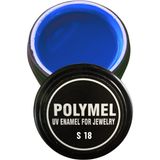 Polymel Kuyumculuk Için Soğuk UV Mine - Opak Açık Mavi - 20 Gr - S18 - S18 - OPAK AÇİK MAVİ
