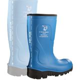 PolyTech Boot K31- Kısa Konç 31 Cm Mavi Poliüretan Çizme O4, Standart Koruma, Çelik Burunsuz mavi 37