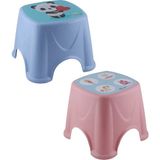 Polytime Desenli Çocuk Taburesi E-360 - Çok Renkli