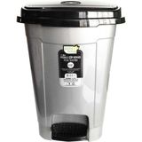Polytime Pedallı Basmalı İç Kovalı Ofis, Banyo, Mutfak Plastik Çöp Kutusu Kovası - 52 Litre - Gri - 57x40x40 Cm. - 52 lt