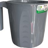 Polytime Plastik Gri Ölçekli Maşrapa - 1.5 Litre