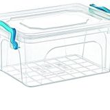 Polytime Şeffaf Kilitli Mutfak Eşya Gıda Saklama Düzenleme Kabı Kutusu - Dikdörtgen - 3 Litre