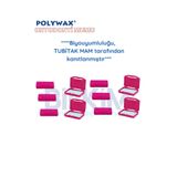 Polywax 10 Adet Çilek Aromalı Ortodonti Mumu- Diş Teli Mumu - Braket Mumu- Ortodontik Wax -10 Çilek Koku
