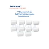 Polywax 10 Adet Kokusuz Ortodonti Mumu- Diş Teli Mumu - Braket Mumu Wax- Ortodontik Wax -10 Sade