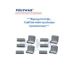 POLYWAX 10 Adet Vanilya Aromalı Ortodonti Mumu- Diş Teli Mumu - Braket Mumu- Ortodontik Wax -10 Vanilya koku