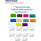 POLYWAX 10 Karışık Kokulu + 10 Kokusuz 20 Adet Ortodonti Braket Diş Teli Mumu