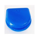 Polywax Diş Protez Kutusu - Diş Saklama -Kabı Küçük Boy -(Mavi) ( 2 Adet )