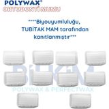 Polywax Ortodonti Mumu - Diş Teli Mumu - Ortodontik Wax Kokusuz 10 Adet - renk