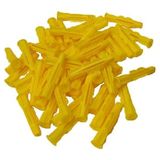 POLYWOOD 50 Adet Sarı Roket Dübel 8mm