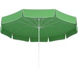 Pom Store Plaj Balkon Bahçe Piknik Şemsiyesi 220 cm 10 Telli Çok Sağlam + Bidon Hediyeli - Açık Yeşil
