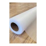 Pomask 10 Mt X 45 Cm Şeffaf Kaydırmaz Pvc Buzdolabı Raf Masa Çekmece Ayakkabılık Koruyucu Leke Tutmaz Örtü