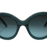 Pomellato PM0004S 002 50 Kadın Yeşil Çekik Çerçeve Güneş Gözlüğü