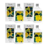 Pomellos Lime Mexico Bergamot 4x250 ml Cam Şişe Kolonya