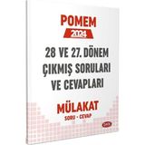 POMEM 27-28. Dönem Mülakat Çıkmış Sorular ve Cevapları - Data Yayınları