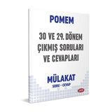 POMEM 29-30. Dönem Mülakat Çıkmış Sorular ve Cevapları - Data Yayınları
