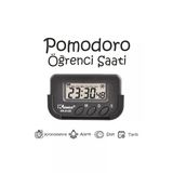 Pomodoro Öğrenci Saati - Kronometreli Ders Çalışma Saati - Dijital Masa Saati