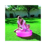 Pompa+ 51061, Desenli Zeminli Şişme Çocuk HAVUZU,61X15CM (Pembe) - 0 - 1 Yaş