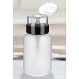 Pompalı Aseton Cleanser Remover Çok Amaçlı Kullanım Pratik Boş Şişe 180ML - Beyaz