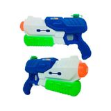 Pompalı Su Tabancası Güçlü Atış 34 Cm Water Gun