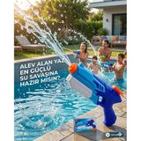 Pompalı Su Tabancası Mavili Renkli