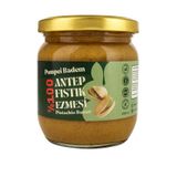 POMPEİ BADEM 200 gr Antep fıstığı Ezmesi %100 Katkısı Doğal Glutensiz Yerli Sade Şekersiz Sporcu