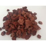 Pomza 4 kg 2-4 cm Kırmızı Pomza Tarım Pomzası Pomza Taşı Lav Taşı Cüruf Madeni Pomza Ponza - Siyah