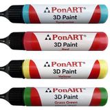 Ponart 3D Boyutlu Boya 30Ml. Ultramarin Mavi Boncuk Boya