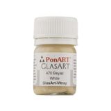 Ponart 470 GlasArt 20 ml Beyaz Vitray Boyası