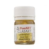 Ponart 584 GlasArt 20 ml Simli Altın Vitray Boyası