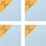 Ponart Basics 15X15 Cm Kaliteli Tuval 4'lü Paket Sanatsal Kullanım İçin