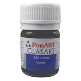 Ponart Glass Art 20 ml Violet Cam Boyası