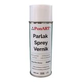 Ponart Parlak Sprey Vernik 400 ml. (Akrilik, Tempera, Yağlıboya)
