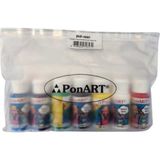 Ponart School Paint Çok Amaçlı Okul Boyası Seti 50 Ml. x 7 Renk