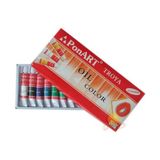 Ponart Yağlı Boya 12 Renk X 12 ml. Tüp