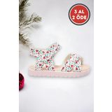 Ponchiq Baskılı Cırt Cırtlı Kız Çocuk Sandalet